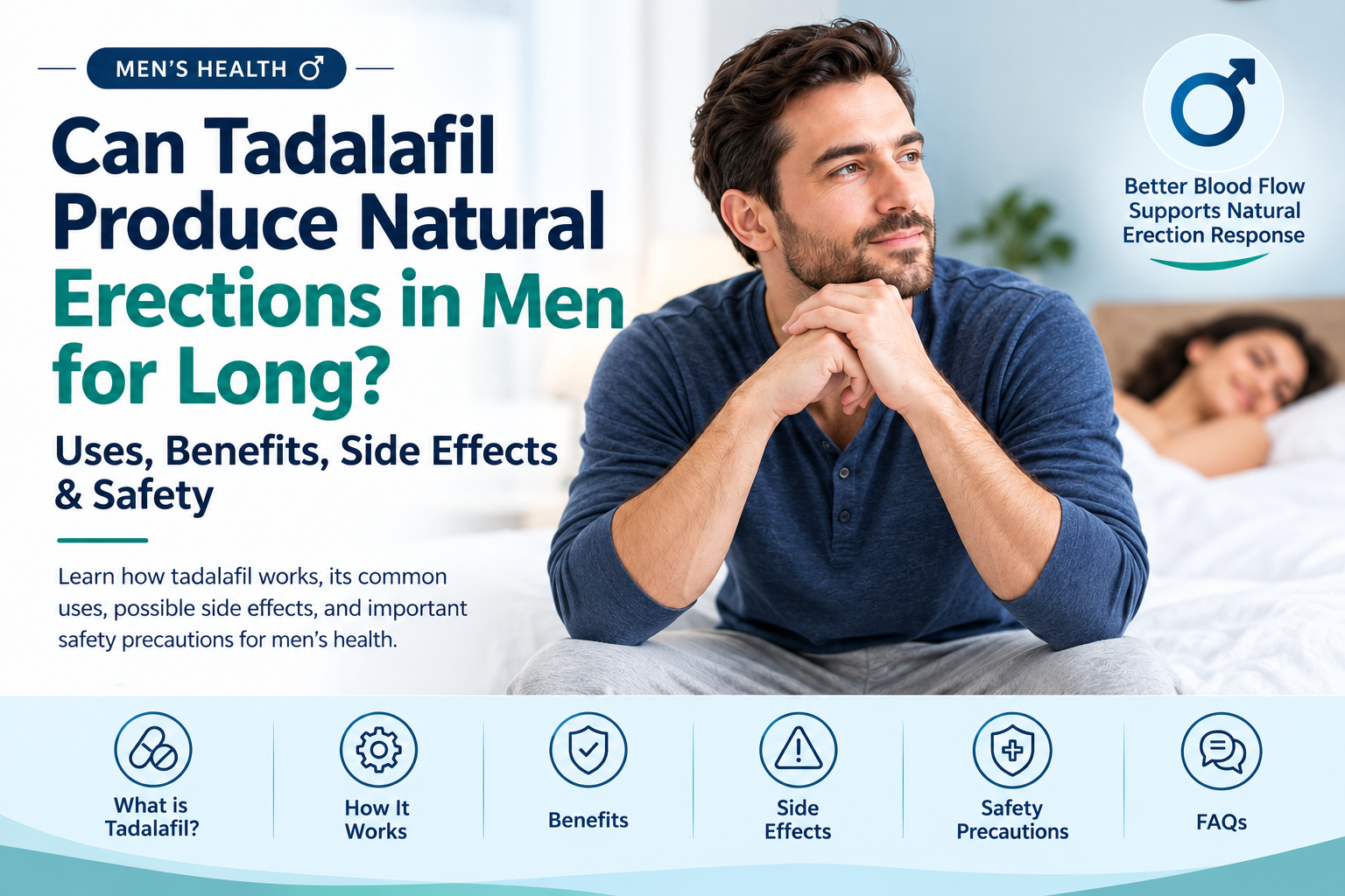 Can Tadalafil Produce Natural Erections In Men For Long?