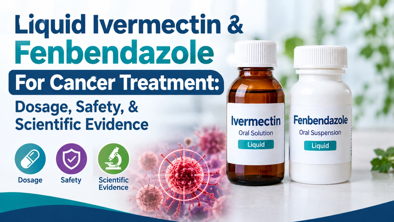 Liquid Ivermectin & Fenbendazole For Cancer Treatment: Dosage, Safety, & Scientific Evidence